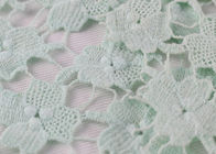 Chemical Polyester Dying Lace Fabric 3D Embroidery Guipure Venice lace For Dress