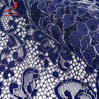 Wholesale French Royal Blue Lace Fabric Textiles Product Voile For Garment