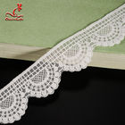 4.5cm Idth Stretch Trim Embroidery Lace Trim Water Soluble For Underwear